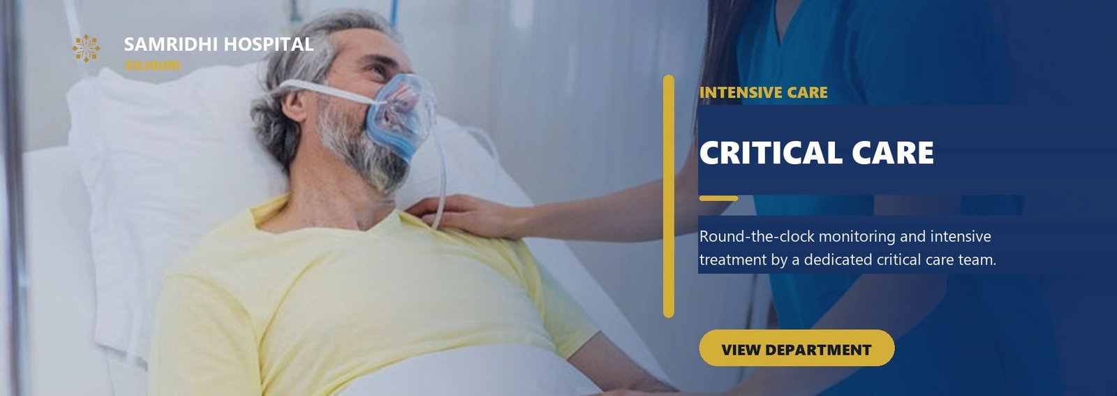 Critical Care and ICU at Samridhi Hospital, Siliguri